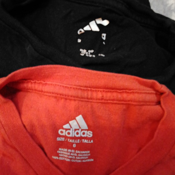 Essential  3:piece Adidas & Puma Bundle 2 SS  tees & 1 Shorts Sz 6 - Picture 10 of 10